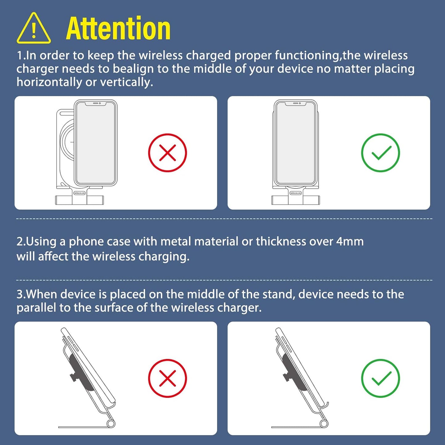 For Samsung S21 Ultra Wireless Charger Stand 15W/7.5W  Aluminum 2 in 1 Wireless Charging Station Dock Pad for Iphone 12 Pro Max/11 Pro Mas/Xs Max for Samsung S21 Note 20 Ultra (Grey)