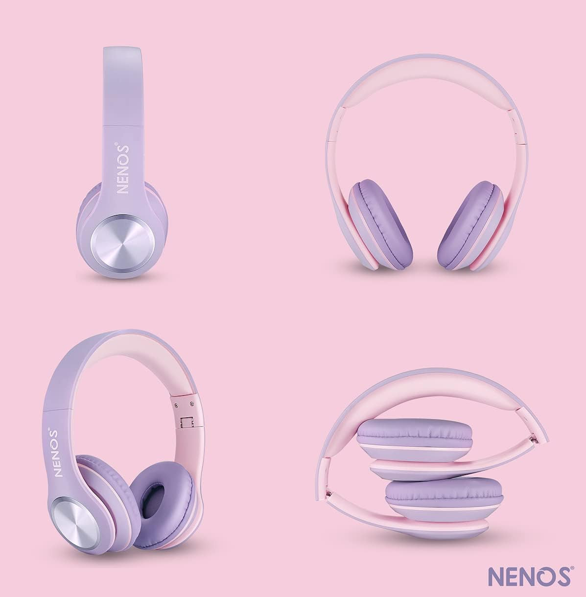 Kids Headphones Volume Limited over Ear Headphones for Kids Headphones for Children Boys Girls Toddler Ideal for Tablet, Smartphone, Laptop Headset for School, Travel