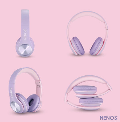 Kids Headphones Volume Limited over Ear Headphones for Kids Headphones for Children Boys Girls Toddler Ideal for Tablet, Smartphone, Laptop Headset for School, Travel