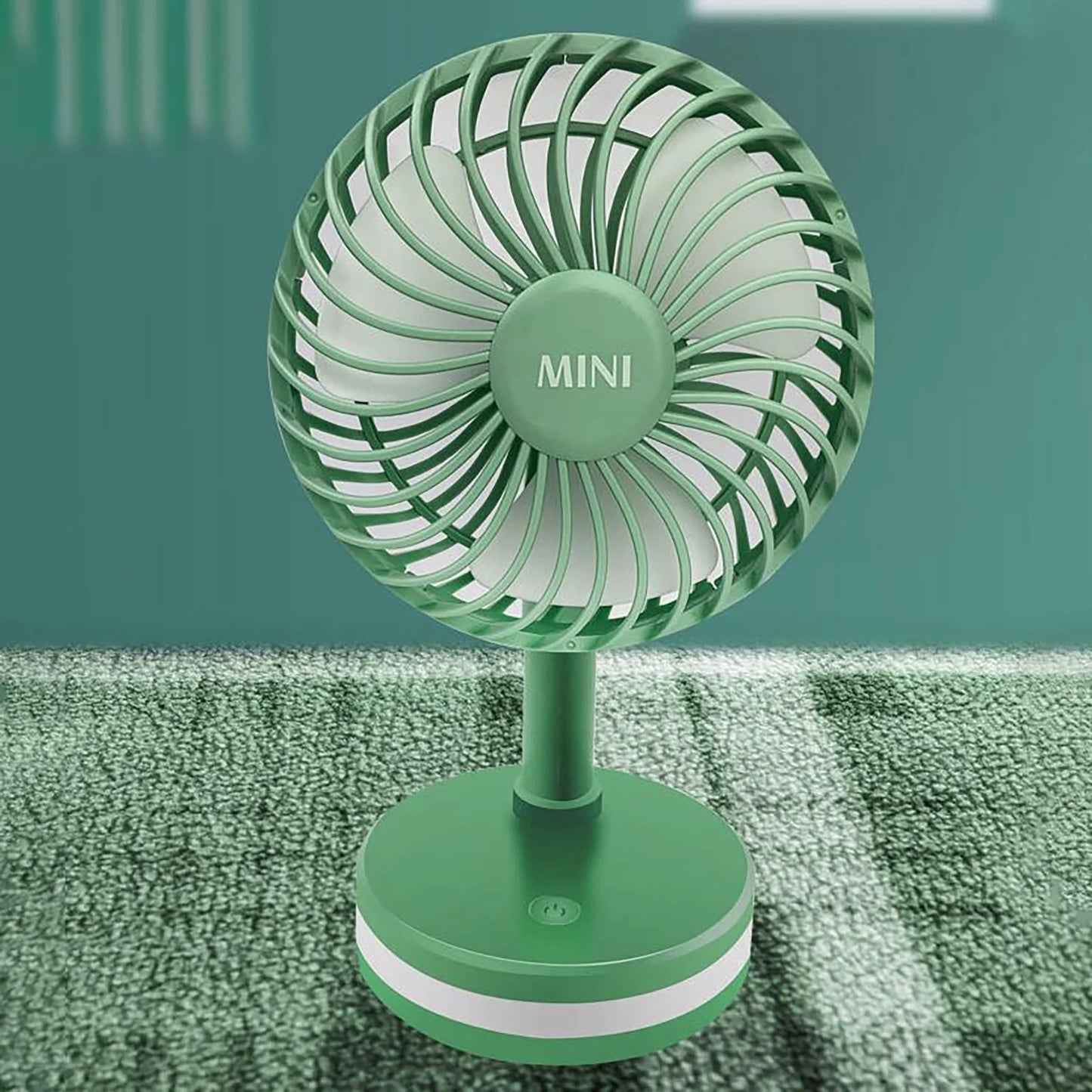 Portable Fan Desk Fan Small Fan Mini Fan Portable Desktop Small Fan Mini Handheld Fan with Led Light Holder Usb Rechargeable Desktop Fan Portable Fan Home Office Travel