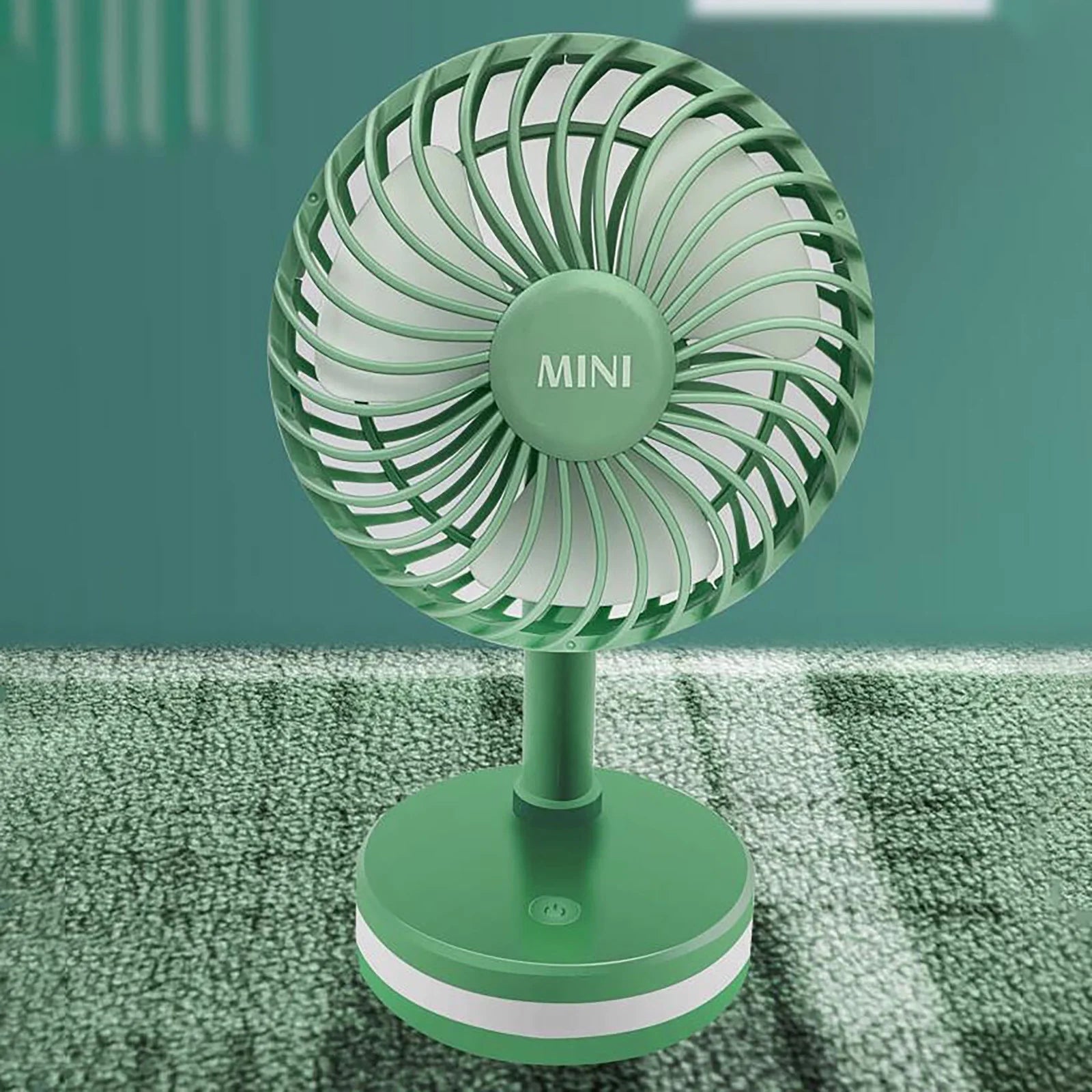 Portable Fan Desk Fan Small Fan Mini Fan Portable Desktop Small Fan Mini Handheld Fan with Led Light Holder Usb Rechargeable Desktop Fan Portable Fan Home Office Travel