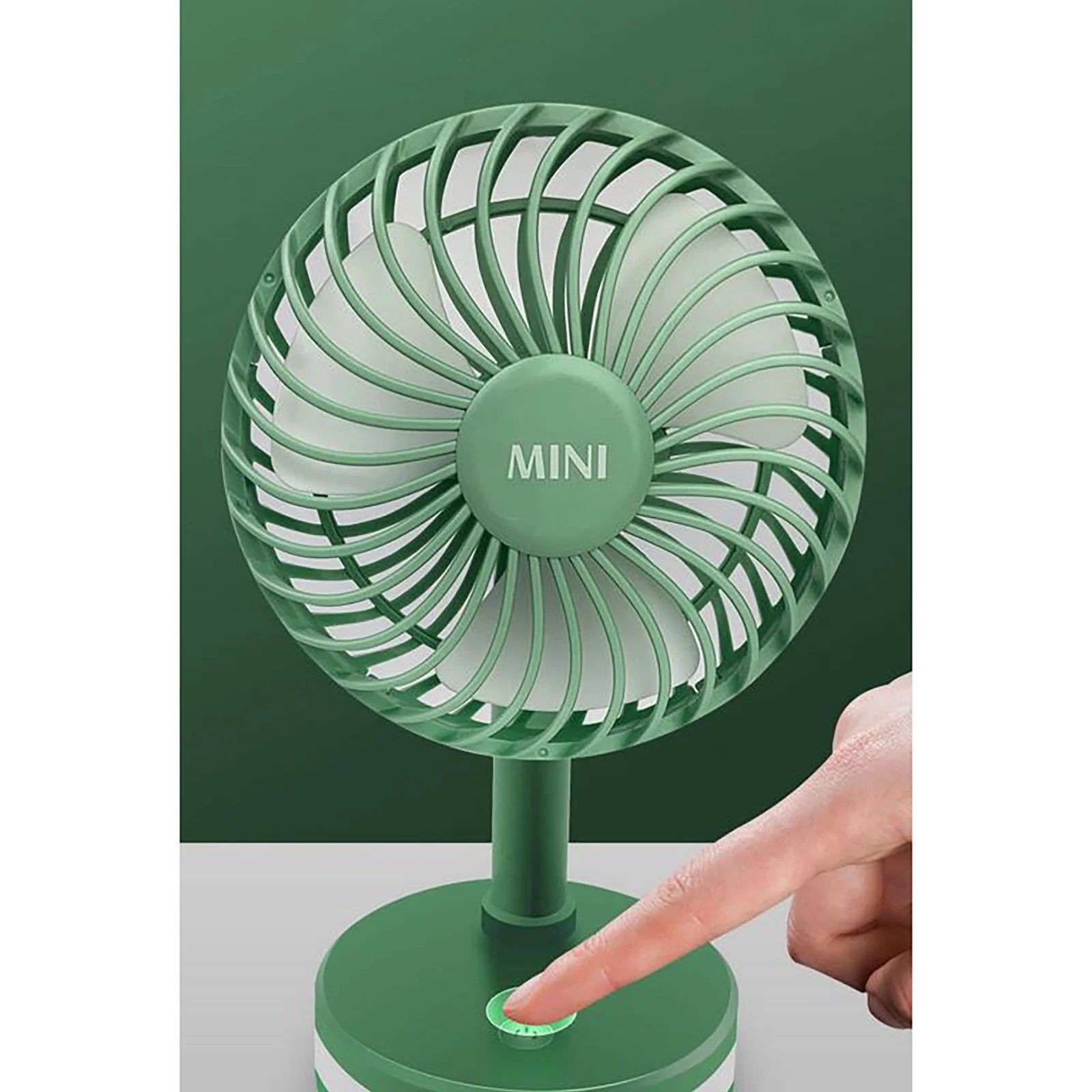 Portable Fan Desk Fan Small Fan Mini Fan Portable Desktop Small Fan Mini Handheld Fan with Led Light Holder Usb Rechargeable Desktop Fan Portable Fan Home Office Travel