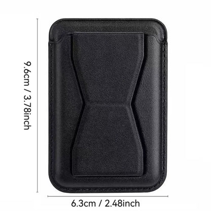 For Magsafe Wallet Phone Card Holder Safety Accessories Wallet Case Anti-Theft Leather Card Bag for Iphone 15 14 13 Promax