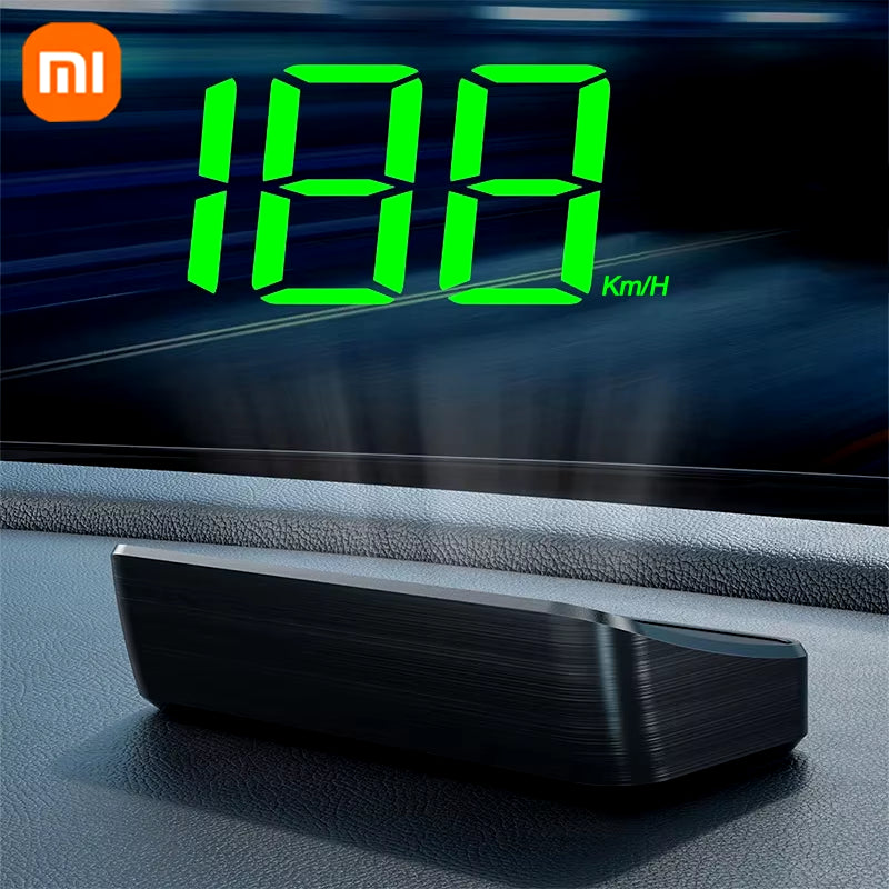 Xiaomi Car Speedometer HUD Head up Display Digital Speed Meter Windshield Projector Vehicles Truck Auto Electronics Accessories