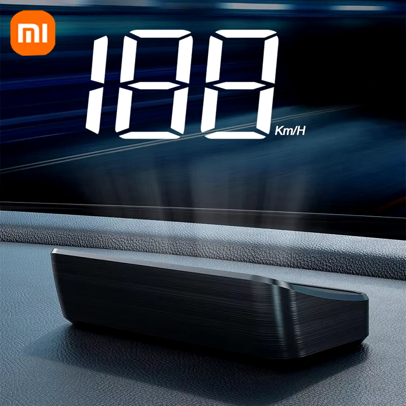 Xiaomi Car Speedometer HUD Head up Display Digital Speed Meter Windshield Projector Vehicles Truck Auto Electronics Accessories