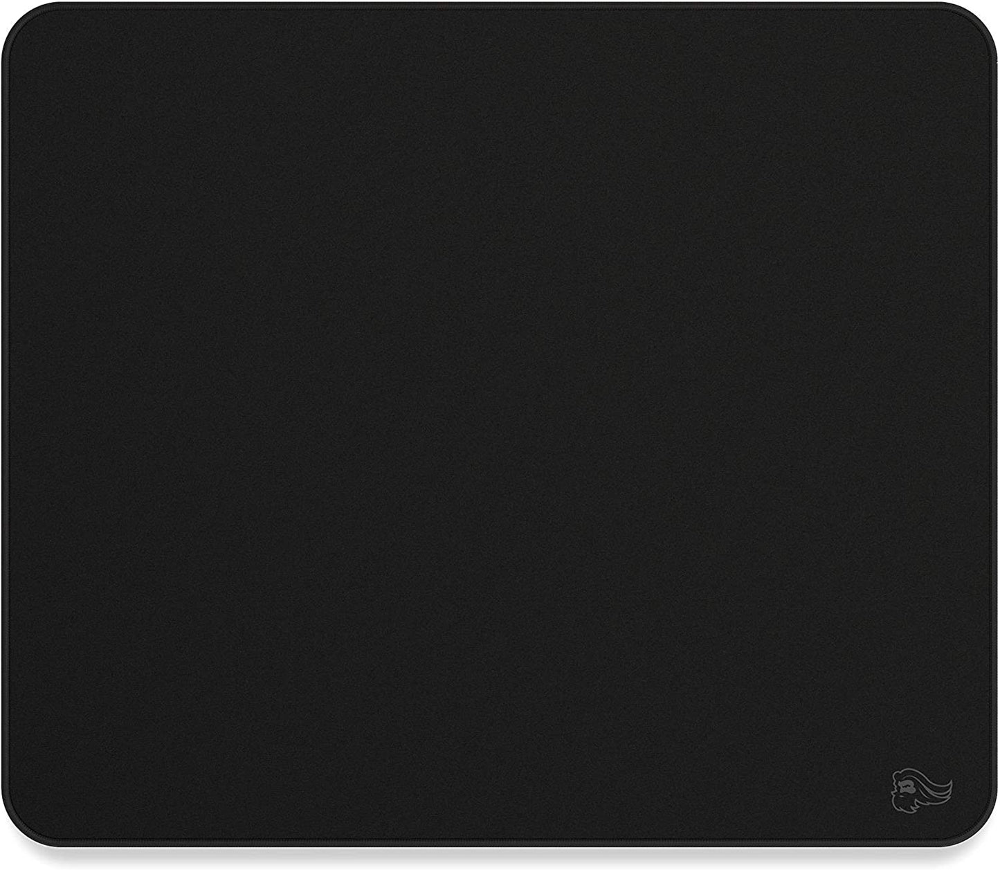 Large Gaming Mouse Mat/Pad - Stealth Edition - Stitched Edges, Black Cloth Mousepad | 11"X13" (G-L-Stealth)