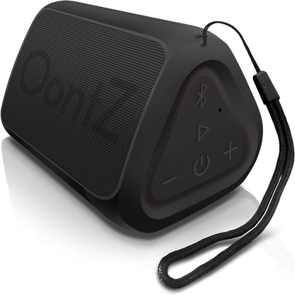 Oontz Angle Solo Portable Bluetooth Speaker 5.0-5W Sound, 10-Hr Battery, 100Ft Wireless Range, IPX5 Water-Resistant, Budget-Friendly Small Speaker for Travel, Party, Outdoor or Home (Black)