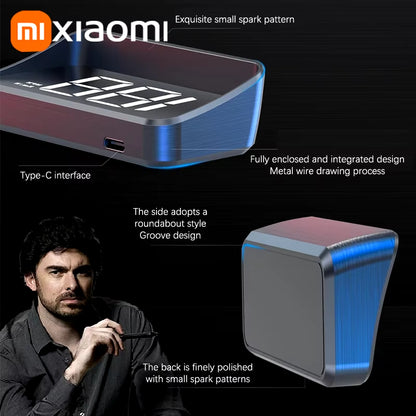 Xiaomi Car Speedometer HUD Head up Display Digital Speed Meter Windshield Projector Vehicles Truck Auto Electronics Accessories