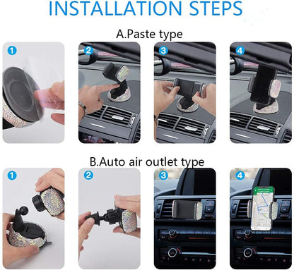 Bling Car Phone Holder