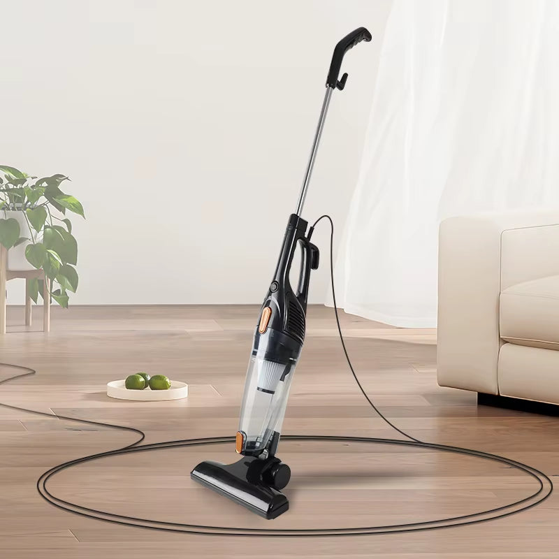 Portable Handheld Wired Vacuum Cleaner with Push Rod Functionality