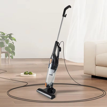 Portable Handheld Wired Vacuum Cleaner with Push Rod Functionality