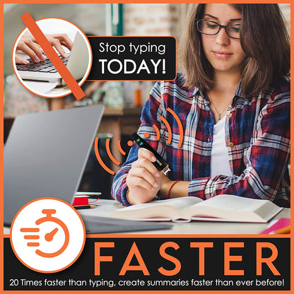 Air Reading Pen & Pen Scanner | Translator Pen for Dyslexia, Students & Professionals - Compatible with Mac, Windows, Ios & Android