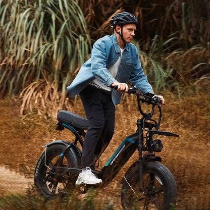 Electric Bike for Adults, 20" Ebike 750W 31 MPH, 48V 20Ah Battery, Mountain Bike UL2849