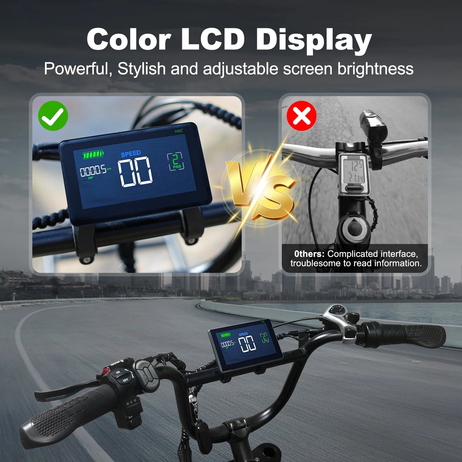 Electric Bike for Adults, 20" Ebike 750W 31 MPH, 48V 20Ah Battery, Mountain Bike UL2849