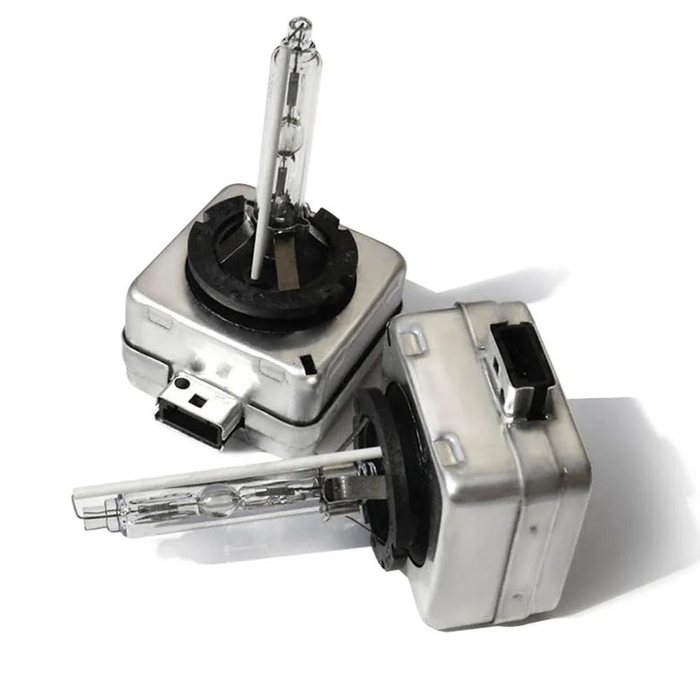 D1R 35W 6000K Color White HID Xenon Replacement Headlight Bulbs Pair Set X2 NEW