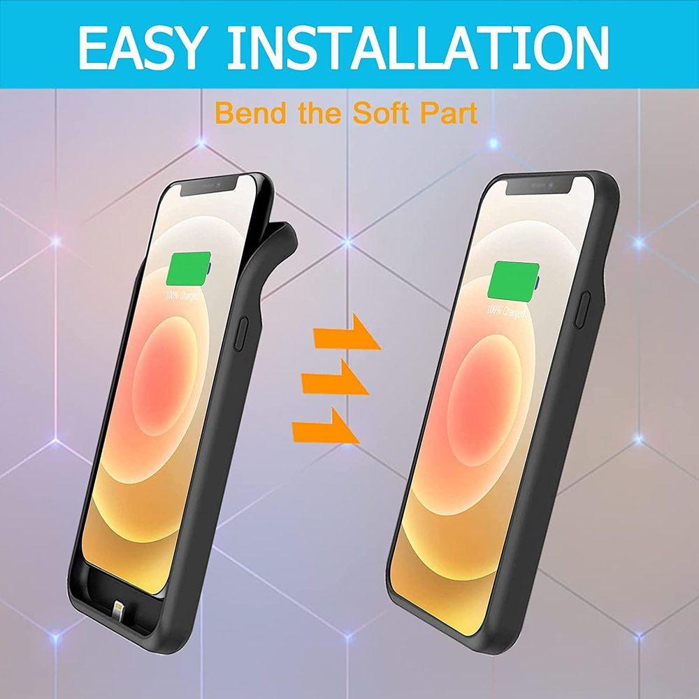 6800Mah Battery Charger Case Power Bank Cover for Iphone 11 12 13 14 15 16 XR XS