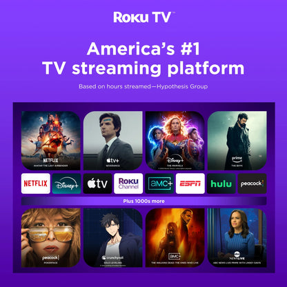 55” Class 4K UHD (2160P) LED Roku Smart Television HDR (100012586)