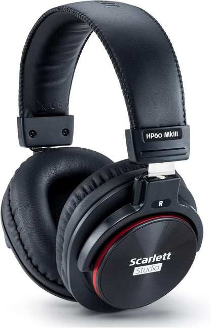 Scarlett Solo Studio 3Rd Gen USB Audio Interface Bundle for the Guitarist, Vocalist or Producer with Condenser Microphone and Headphones for Recording, Songwriting, Streaming, and Podcasting