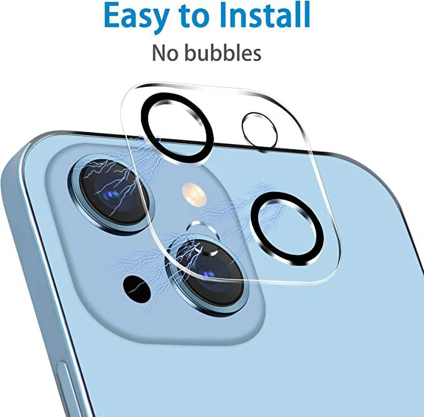 Camera Lens Protector for Iphone 14 & Iphone 14 plus 2022,Premium HD Clear Tempered Glass Lens Cover Flim[Case Friendly][Scratch-Resistant][Easy Installation][Night Circle]