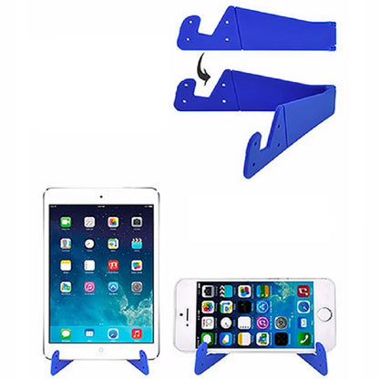 New  V Shape Foldable Mobile Cell Phone Stand Holder Adjustable Support Phone Holder for Smartphone Tablet Mount