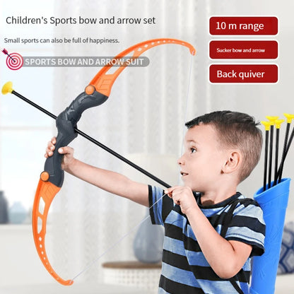 52cm Children's Bow and Arrow Archery Set for Outdoor Practice with Target - Ideal Gift for Boys and Kids