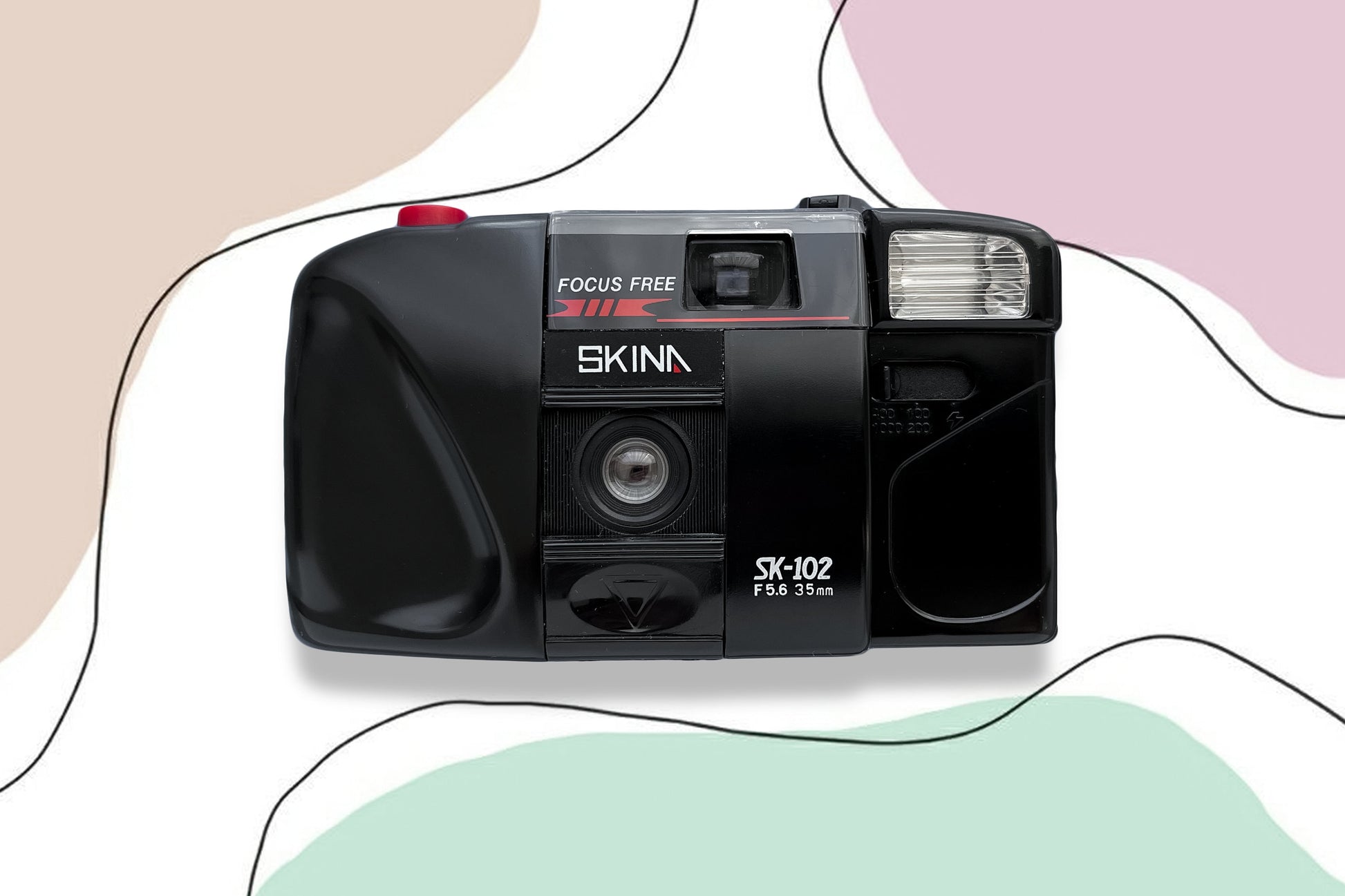 Vintage Camera Skina SK 102 / Compact 35Mm Film Camera / Japanese Camera