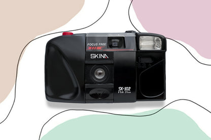 Vintage Camera Skina SK 102 / Compact 35Mm Film Camera / Japanese Camera